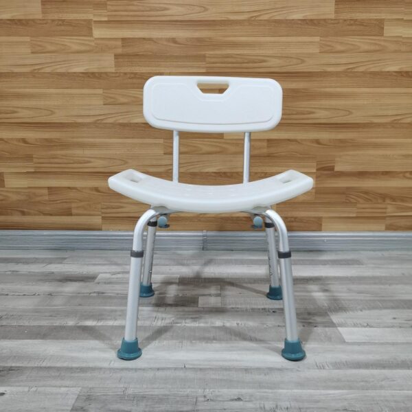 BATHROOM SHOWER CHAIR WITH BACKREST & ARMS - Image 2