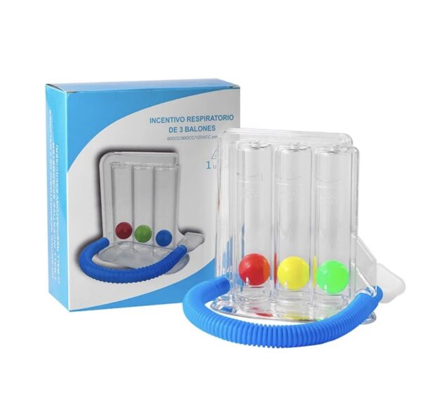 SPIROMETER (BREATHING EXERCISE) 3 BALLS